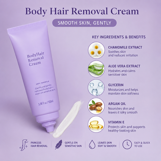 BareBliss™- Premium Hair Removal Cream