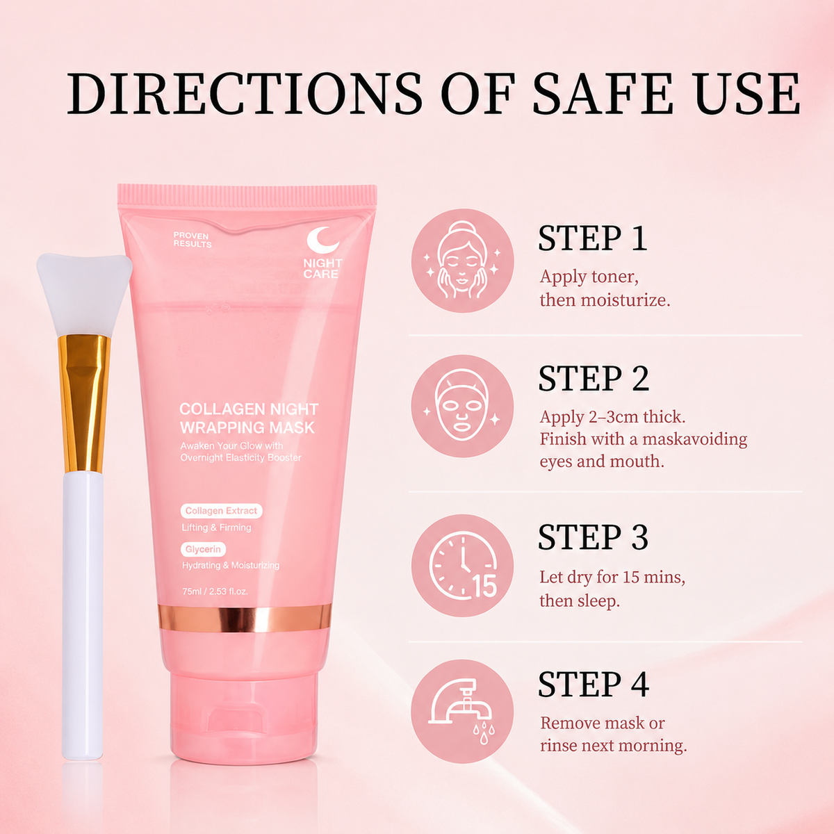 DreamDew™- Premium Collagen Night Mask